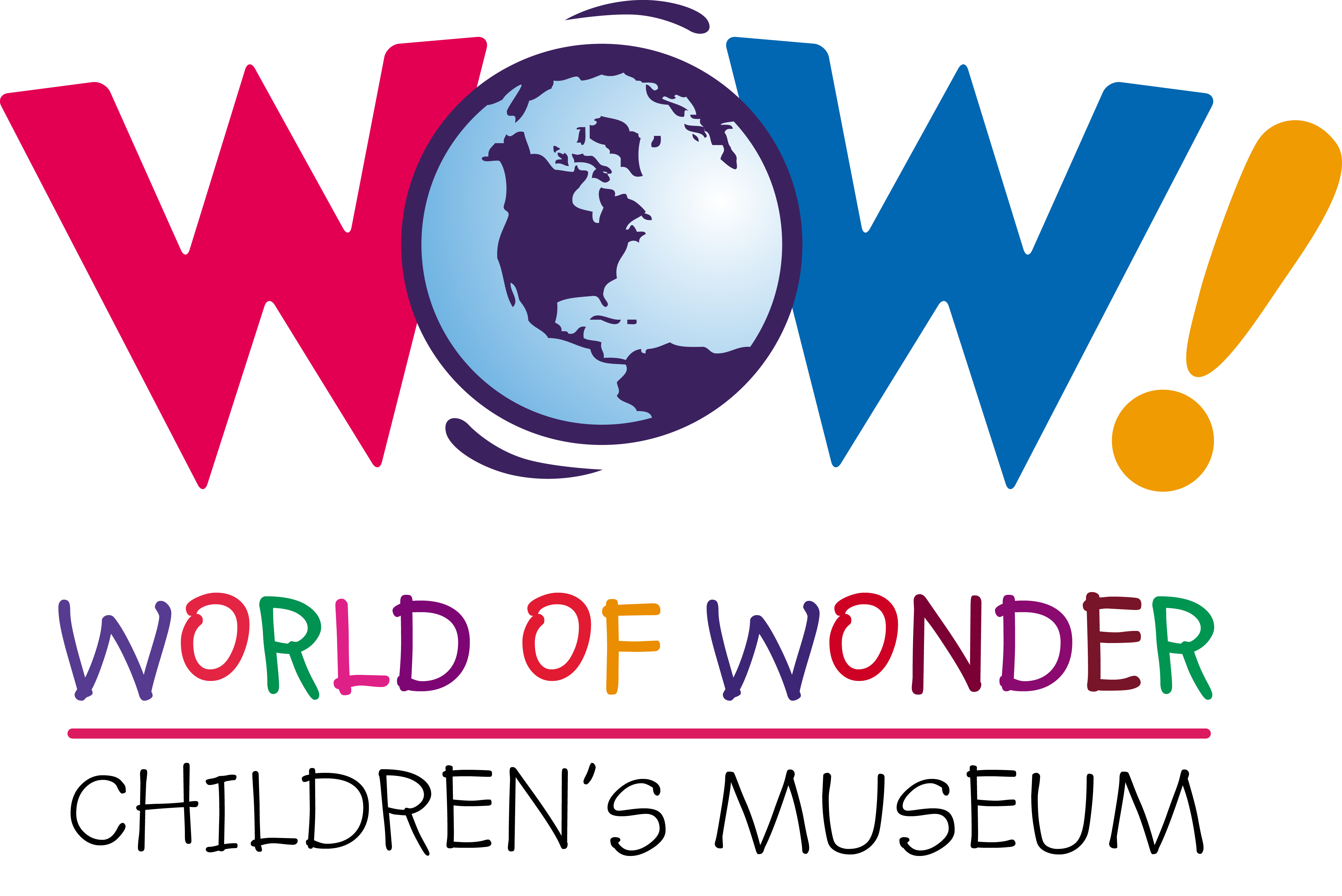 Logo del Museo de Descubrimiento Infantil WOW!