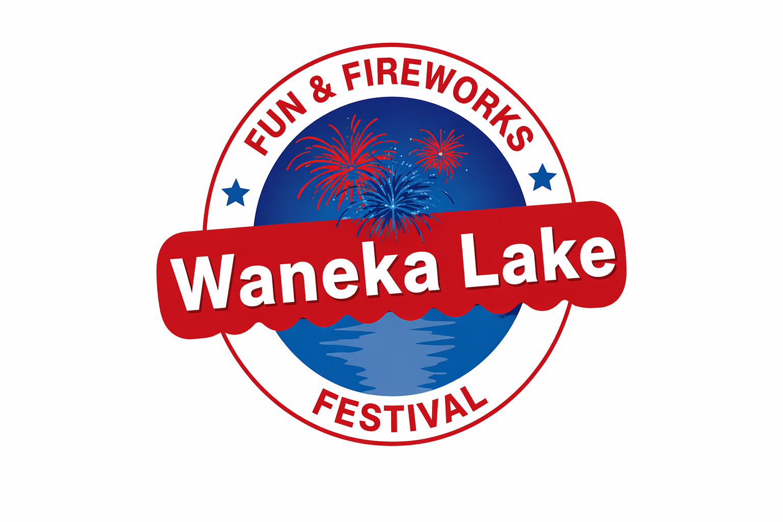 Festival de Diversión y Fuegos Artificiales de Lafayette en el Lago Waneka
