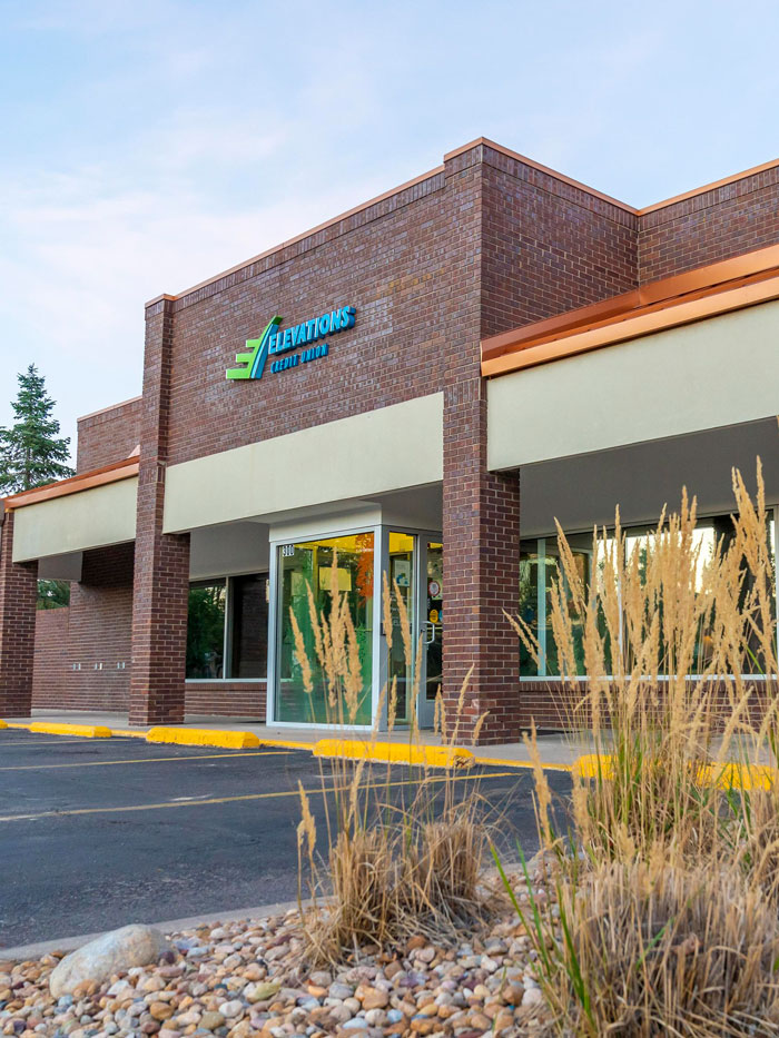 Sucursal de Elevations Credit Union en Louisville.