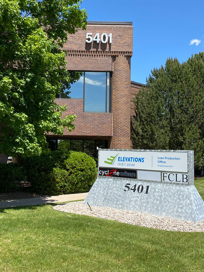 Elevations Credit Union Greeley Mortgage office.