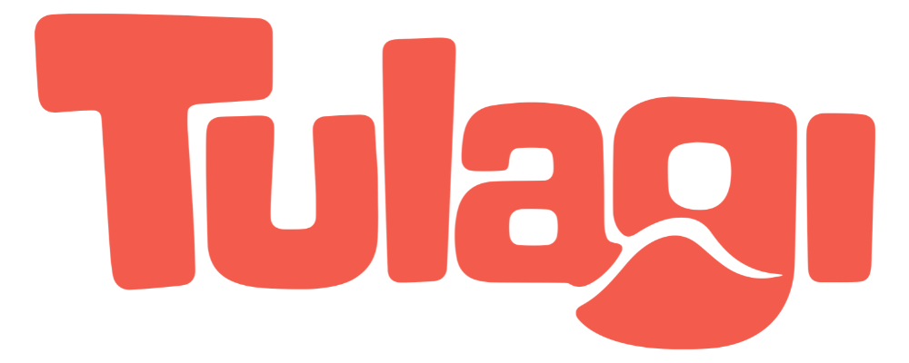 Tulagi logo in coral